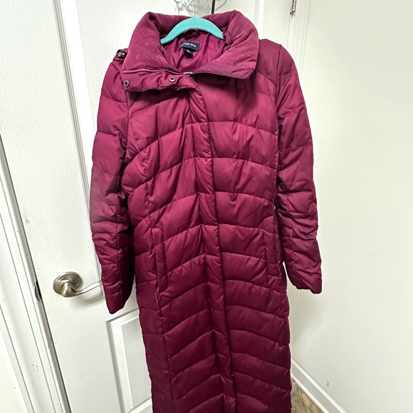 Lands' End Women’s Winter Maxi Down Coat - Picture 1 of 9